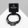 Bracelet Unisex "Style" Scorpio, black color with black silver, 20 cm
