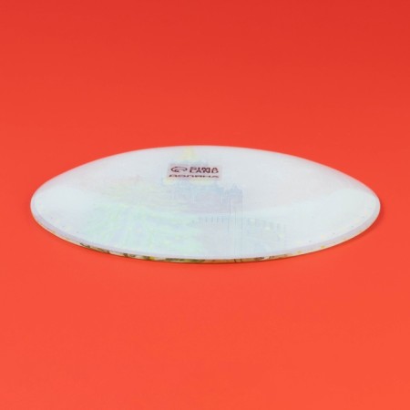 Soldier glass dish "Winter cub. Moscow ", d = 19 cm, white color-2