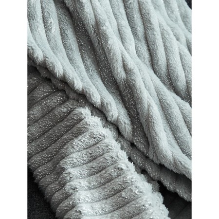 Luxe Grey/Silver blanket, size 150x200 cm-4