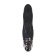 Vibrator Mystim Hop Hop Bob with electrical stimulation, 16.5 cm, silicone, black color