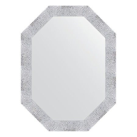 Mirror in the baguette frame, white minting 70 mm, 62x82 cm