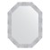 Mirror in the baguette frame, white minting 70 mm, 62x82 cm