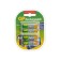 Battery GP, Ni-MH, AAA, HR03-4BL, 1.2V, 1000 mAh, blister, 3+1 pcs.