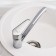 BouOU B8282-14 kitchen mixer, 225 mm pour, 40 mm cartridge, brass, chrome