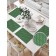 Set of napkins for setting the table "Christmas trees Naiv", rectangular, size 32x46 cm, 4 pcs