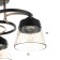 Rory chandelier 3he27 40w Black 44x44x17.5 cm