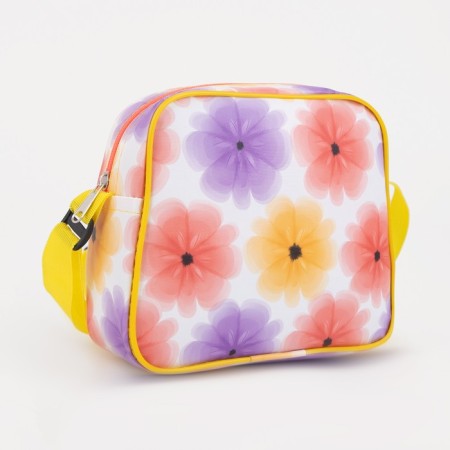 Baby Bag on a zipper, colorful/white color