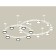 Suspended Ambrella Light, XR92211150, GX53 LED 12 W, white sand, silver, black