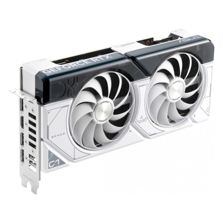 The ASUS PCI-E 4.0 Dual-RTX40S-S12G-WHITE NVIDIA GeForce RTX 4070 Super 12GB 192BI 106852-1