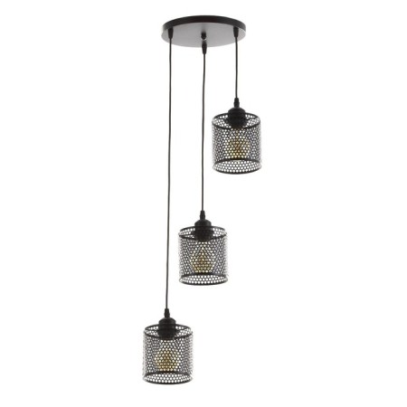 Bayerlux lamp "Vaina" 3he27 40W black 30x30x14-114cm
