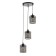 Bayerlux lamp "Vaina" 3he27 40W black 30x30x14-114cm