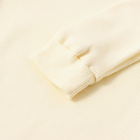 Set (longshit and trousers) children's minku, ivory color, height 86-92 cm-7