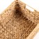 Storage basket, rectangular, 40x26x17 cm, water hyacinth, metal. frame