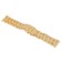 Solomon watch strap, 24 mm, L-18.5 cm, metal, golden