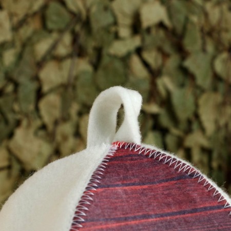 Hat for a bath Print "The one who holds a blow"-1