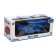 Radio -controlled jeep "Hamer", light, works from batteries, 1:18, blue color