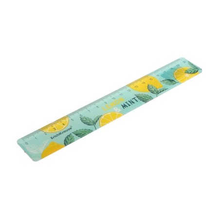 Ruler 20 cm Erichkrause, plastic, in a box box, mix for girls-1