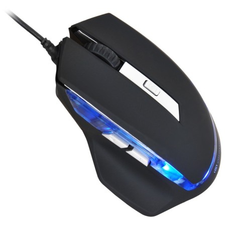 Mouse call 715G black/optical silver (3200DPI) USB (6but)-7