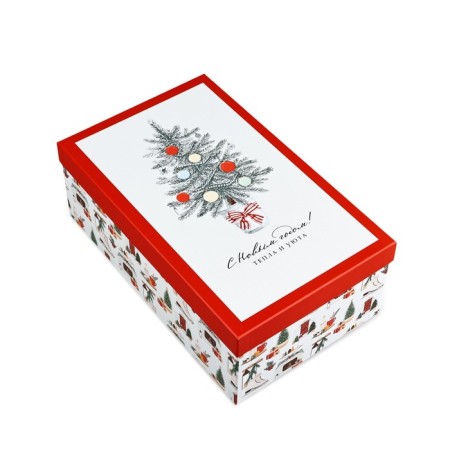 Gift Box "Cozy New Year", 32.5 x 20 x 12.5 cm, New Year-1