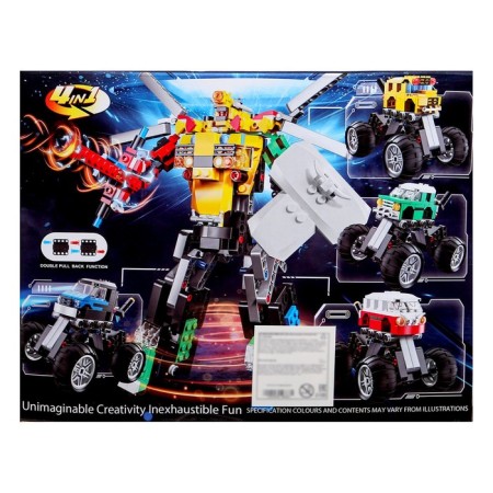 The designer inertial "SUV", 2 assembly options, 129 parts-4