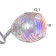 Abbella chandelier 2x40W E27 Chrome Model: 2612381
