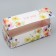 Confectionery packaging, a cupcake box with a window, “floral gamut”, 26 x 10 x 8 cm