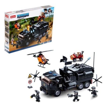 Designer police "assault truck", 759 parts