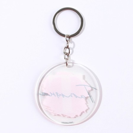 Acrylic key a keychain "Tatyana", Diam. 6 cm-5