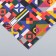 Scrapbooking paper "Color Geometry" density 180 g 15.5x17 cm