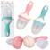 Nibbler Children's silicone "Microphone", from 5 months, color mix