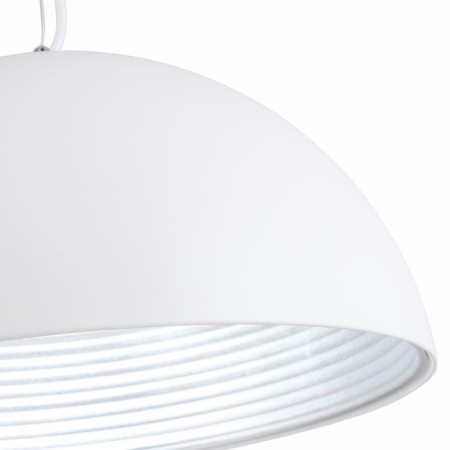 Suspension lamp ST LUCE. SL279.503.01. TAPPO. 1x60 W, E27, 40x40x20 cm, white color-8
