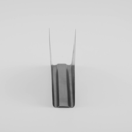 Stainless steel napkin. India, 15 × 6.5 cm-2