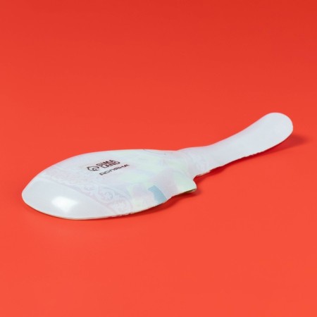 Glass stand under a spoonful of the shade "Snowman", 24 × 10 cm-2