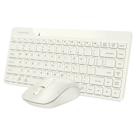 Keyboard + Mouse A4Tech FSTYLER FG2200 Air2 Claw: Beige Mouse: Beige USB Wireless SLI 107990-3