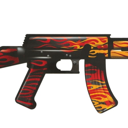 Souvenir weapon machine "Fire", length 72 cm-4