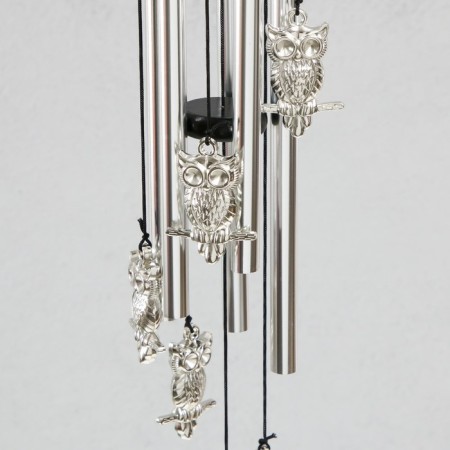 Wind Music Metal, plastic "Eagle on a branch" 5 tubes 60 cm-2