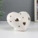 Souvenir Ceramics Light "Heart" White 12.3x9x8.6 cm