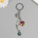 Keychain from the evil eye Metal "Little Mermaid" 9.5 cm