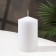 Candle - cylinder, 7x12 cm white