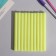Surgut for printing the rod "yellow" luminous 1.1x1.1x13.3 cm