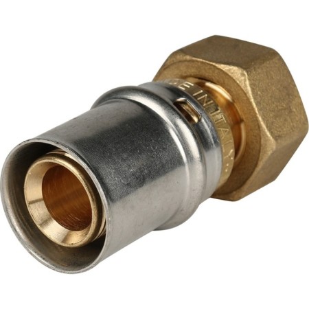 Stout SFP-0016-001220, 1/2 "x 20 mm, with a pitch nut, brass-1
