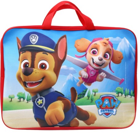 Folder with handles textile A4, 350x270x100 mm, puppy patrol-4