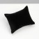 Jewelry pillow, phlock, 8 × 6 × 3.5 cm, black color