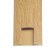 Threshold with an mounting channel 36mm 0.9m Ideal, light oak