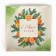 Makarun box “Happy New Year”, tangerines, 12 x 12 x 3 cm, New Year