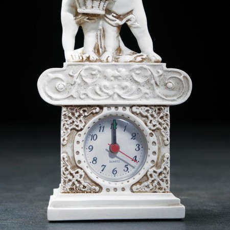 Table fireplace watches "Angels under an umbrella", h = 26 cm-2