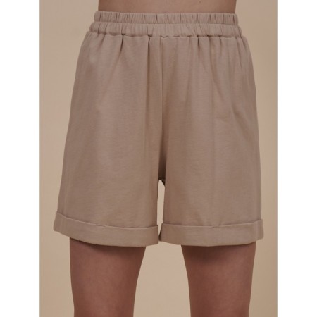 Shorts for girls, height 98 cm, sandy color
