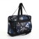 Lightning bag, with an increase, external pocket, blue/gray/black color