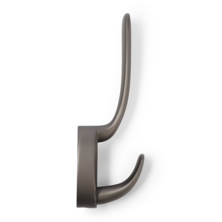 Furniture hook Cappio Sea, two -rod, zinc, color graphite-4