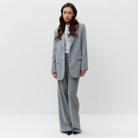Women's jacket Mist Velvet, p. S-m gray-4